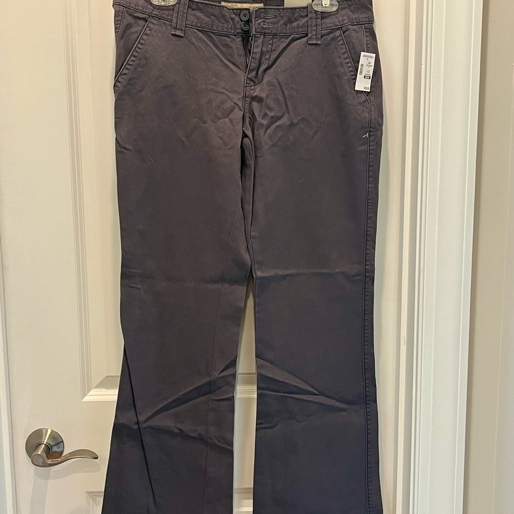 Aeropostale - Kailey Women's Pants Skinny Flare Trouser Gray Size 5/6 Regular